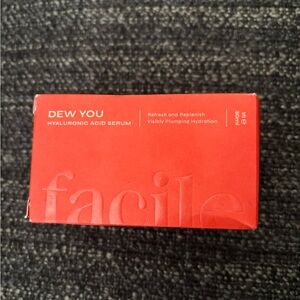 Facile Dew You Hydrating Hyaluronic Acid Serum New In Box Unopened 50 ml 1.69 oz